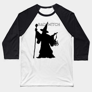 Halloween bad witch Baseball T-Shirt